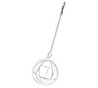 INOOMP 3pièces Distributeur De Nourriture Inoxydable pour Hamster Et Lapin Boule Suspendue pour Herbe Jouet Amusant Et Éducatif pour Animaux De Compagnie