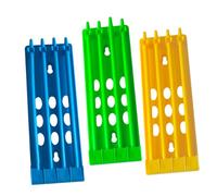 INOOMP 3pièces Lot de Porte-bagues pour Pattes De Pigeon Structure à Quatre Pôles Fixation Sécurisée Rangement Pratique pour Éleveurs De Pigeons Volière