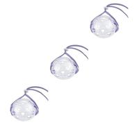 INOOMP 3pièces Muselière pour Chat Respirant Kit De Toilettage Réutilisable pour Pratique Et Confortable Transparente