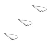 INOOMP 3pièces Sifflet à Chiens Acier Inoxydable Sifflet Entraînement pour Arrêter Les Aboiements Outil De Rappel Ajustable pour Chiens Méthode Positive pour Obéissance Canine