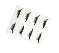 INOOMP 4 paires Autocollants Eye-liner Fluorescents Maquillage Yeux Temporary Effet Faux Cils Application Facile pour Femmes Regard Profond et Charme Accru