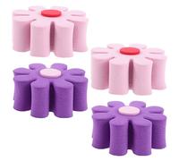 INOOMP 4 Pièces Décoration Antenne Voiture en Mousse Eva Forme Fleur Marguerite pour Visibilité Améliorée et Résistance au Vent, pour Camping et Vacances au Féminin