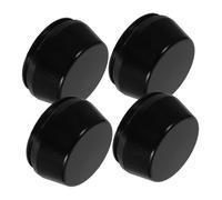 INOOMP 4 Pièces Enjoliveurs Roue Alliage Aluminium et Résistant Cache Moyeu de Roue Voiture Protection Saleté et Eau Design Moderne Facile à Installer pour Auto Utilitaire