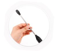 INOOMP 4 pièces Perche de Pulvérisation Télescopique Acier Inoxydable Rallonge pour Arroseur Jardin Accessoire Remplaçable Compatible Pulvérisateur Électrique pour Arrosage Large Surface