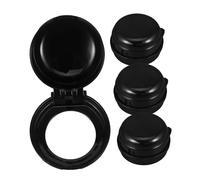 INOOMP 4pièces Kit De Sécurité Pour Cuisinières à Gaz Protège-boutons Garçon Fille Lot De Protection Transparente Pour Plaque De Cuisson Et Four