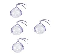 INOOMP 4pièces Muselière Réutilisable pour Chat Kit Pratique pour Toilettage Et Soins Adaptée Aux De Petite Matériau pour Bain Manucure