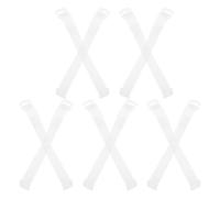 INOOMP 5 Paires Brides Anti-desserrage pour Talons Hauts Femmes en Tpu, Larges 15mm, Design Élégant et Antidérapantes pour Chaussures et Chevilles, Ajout de Charme Discret