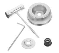 INOOMP 5 pièces Kit Adaptateur pour Débroussailleuse avec Couverture de Protection Entretien Facile des Vibrations pour Tondeuse et Coupe Bordures