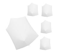 INOOMP 5 Pièces Lot de Ballons Carrés Gonflables Écrits Main Ballons Flottants pour Décorations de Fête Anniversaires Mariages et Célébrations