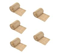 INOOMP 5 Pièces Protecteur d'arbre en Toile De Jute Réutilisable Enveloppement d'arbre Envelopper Enveloppes De Protection d'arbre Naturel Tissé Depuis Respirant Beige Lin