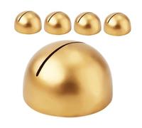 INOOMP 5 Pièces Set de Porte-cartes Rond Doré Support Numéros Cursifs pour Mariage Réception Restaurant Anniversaires Présentoir pour Cartes de Visite Menus Noms et Photos Élégant et