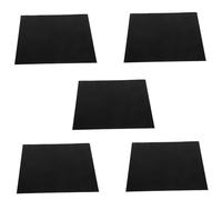 INOOMP 5 Pièces Tapis de Grillade BBQ de Résistants Chaleur Réutilisables et Antiadhésifs pour Barbecue Extérieur Gaz Électrique Accessoires de Cuisson Polyvalents
