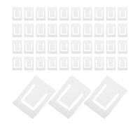 INOOMP 50 Clips Limiteur Angle de Charnière 90° en Plastique Blanc pour Armoires D'angle, Installation Pratique, Protection L'ouverture Excessive la Maison
