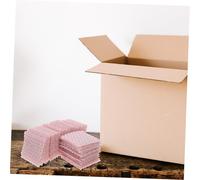 INOOMP 50 pièces Lot de Enveloppes Bulles Roses Épaisses Forme de Cœur Rembourrage pour Colis Protection Expédition Sécurisée