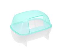 INOOMP 500g Bac à Sable pour Chinchilla Et Hamster Sable Parfumé Salle De Bain Bleue pour Animaux De Compagnie