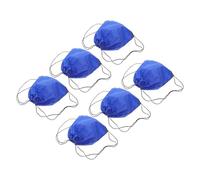 INOOMP 6 Pièces de Rangement Casque de Moto à Cordon Bleu Portable Protection Anti-poussière pour Casque de Vélo Léger et Spacieux pour Accessoires de Moto et Équipement de Soudure