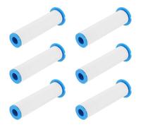 INOOMP 6 pièces Filtre Remplaçable pour Haute Pression Cartouche PP Filtre Sédiment pour Eau Claire Accessoire de Anti-calcaire et Impuretés