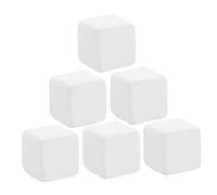 INOOMP 6 pièces Natural Mineral Calcium Cubes for Water and Land Turtles Reptiles Health and Strength