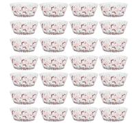 INOOMP 600 caissettes à cupcakes : caissettes à cupcakes en papier bonhomme de neige pour la pâtisserie, caissettes à muffins d'hiver, décorations de gâteaux de Noël pour desserts de fêtes
