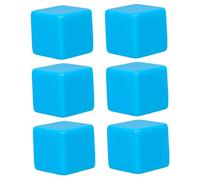 INOOMP 6pièces Dés Écrits Cubes Plastique pour Jeux à Enseignement Et Activités Ludiques