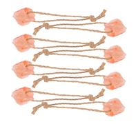 INOOMP 8 Pièces Blocs de Sel Naturel pour Bétail Chevaux Chèvres et Cerfs Blocs à Léchage Rose Himalayen pour Saine