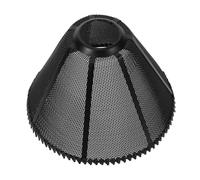INOOMP Abat-jour Creux pour Suspension Abat-jour Métal Noir Style Européen Couvre-lampe Compatible Éclairage Plafond Hôtel et Salle à Manger