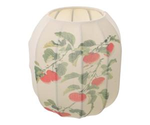 INOOMP Abat-jour en forme de fruit, 8 cm en haut x 4 cm en x 16 cm de haut | Abat-jour en tissu pour lampes de table et lampadaires suspendus E27, éclairage suspendu pour salon et chambre