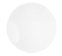 INOOMP Abat-jour Verre Dépoli Blanc Rond Globe Milky pour Suspension Plafonnier Éclairage Doux et Installation Facile Remplacement pour Salon et Salle à Manger