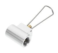 INOOMP Adaptateur de Cartouche Gaz Portable Alliage Aluminium Résistant Températures Extrêmes pour Camping Réchaud Conversion Réservoir Gpl
