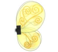 INOOMP Ailes D'abeille Cosplay Décoratives En Polyester Jaune Léger Pour Femmes Et Tout-petits, Accessoire De Fête Polyvalent Pour Spectacles Et Réunions
