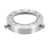 INOOMP Anneau Métallique de Fixation d'Abat-Jour 3 Trous, Bague d'Adaptation Robuste, Montage Rapide et Sûr pour Lampes Murales et Lampadaires, Accessoire Polyvalent d'Éclairage