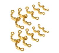 INOOMP Anneaux de Patte Accessoires pour Oiseaux en Métal Inoxydable 10pcs pour Perroquets Faciles à Porter, Ne Gênent Pas Le Vol en Extérieur