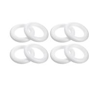 INOOMP Anneaux en Mousse Légère Ronds 8 Pièces pour Décoration Diy, Léger et Restitution des Couleurs, pour Projets Artistiques et Mariage