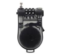 INOOMP Antivol à Câble en Acier pour Ski avec Combinaison à 3 Chiffres, Performance Stable et Matériau Abs, pour Casque et Paquet à Dos en Usage Extérieur