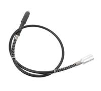 INOOMP Arbre Flexible pour Gravure pour Perceuse en Caoutchouc Noir, Rallonge de Tige Tube D'extension Robuste et Souple, Accessoire pour Outil Rotatif