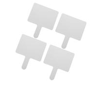 INOOMP Ardoises double face effaçables à sec lot de 4-24,4 x 20,3 cm - Tableaux pédagogiques portables pour activités en t réunions
