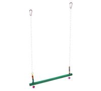 INOOMP Balançoire pour Poules et Coqs en Bois Naturel 1 Pièce, Perchoir Suspendu Ludique Échelle pour Oiseaux et Animaux de Compagnie, Accessoire Poulailler pour Couleur Aléatoire