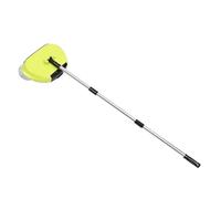 INOOMP Balayeuse Manuelle Multifonction Rotation à 360°, Balai-brosse pour Sols Durs et Marbre, Bac à Poussière Intégré en Abs et Acier Inoxydable, Maison Couleur Couleur Aléatoire