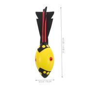 INOOMP Ballon de Football Volant Mousse Sifflet Outil d'Entraînement au Lancer et Javelot pour Garçon et Filles Améliore la Motricité pour Jardin et Extérieur