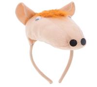 INOOMP Bandeau de Cosplay Cheval Élastique Oreilles 3d Marron, Couvre-chef Costume Animal pour Fêtes, Spectacles et Soirées à Thème, Accessoire de Déguisement Animalier Confortable