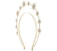 INOOMP Bandeau en Métal Léger et Compact Étoile à Six Branches Cheveux Accessoire Rétro pour pour Fête et Engagement pour Amies et Sœurs
