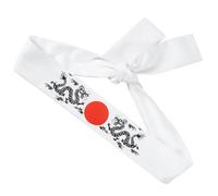 INOOMP Bandeau Karaté Japonais Confortable Style Samouraï Authentique Bandeau Sportif Antidérapant pour Entraînement et Compétition