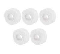 INOOMP Bandes de Sport Autocollantes en Coton Blanc 5pcs, Protectrices et Auto-adhésives, pour Équipes Sportives et Usage Domestique
