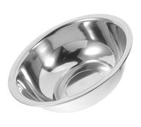 INOOMP Bassine Bain Inoxydable 29 Cm, Pédiluve Profond en Acier Inoxydable Épais, Bol Multifonction pour Trempage Pieds et Lavage Linge, Seau Portable pour Soins Personnels et Usage