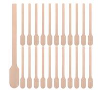 INOOMP Bâtonnets Mélangeurs en Bois 130 Mm 200 Pcs pour Peinture et Résine Époxy, Bâtonnets de Mélange de Couleurs pour Loisirs Créatifs, Outils de Peinture Artisanale