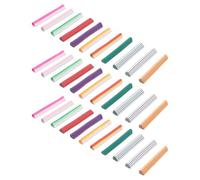 INOOMP Bâtons en Argile Polymère pour Nail Art Soi-même, 50 Pièces, Motif Feuilles et Plumage, Taille 5 X 50 Mm, Usage Professionnel et Scrapbooking