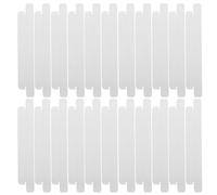 INOOMP Boîte à Éventail en Papier Portable Blanche 21X2,5X2,5Cm, 20 Pièces, Étui de Rangement pour Ventilateur Portatif, Adapté pour Usage Décoratif et Transport