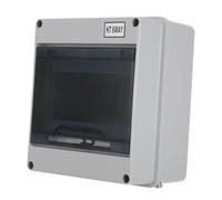 INOOMP Boîte de Dérivation Étanche Extérieure Voies Plastique pour Disjoncteurs Coffret Électrique Mural Robuste pour Circuits Multiples Protection la Poussière et Intempéries