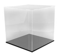 INOOMP Boîte de Rangement pour Ballon de Basket en Acrylique Épais, Support Multifonctionnel Sécurisé, pour Exposition et Protection des Souvenirs Sportifs