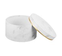 INOOMP Boîte Ronde Marbrée pour Bouquet Boîte Cadeau Fleurie pour de Fleurs Festival Petite Carton Délicat pour Anniversaire et Décoration